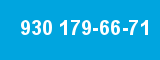 930 179-66-71 930 179-66-71